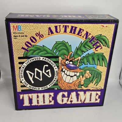 Vintage 1994 POG The Game Milton Bradley With Pogs - Image 1 of 4