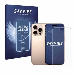 18x Folie für Apple iPhone 16 Pro Max (Display+Kamera) Schutzfolie - Zdjęcie 1 z 11
