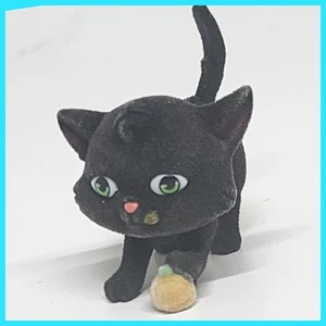 Kitty In My Pocket Punkin Black Short Hair Cat 1.5" Mini Figure A17 - Picture 1 of 5