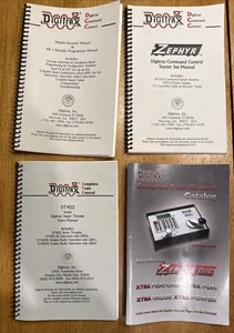 Digitrax Zephyr Command Control DT402 PR-1 Manual & Catalog Lot - Picture 1 of 1
