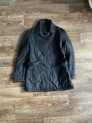 Gabardina vintage de nailon negra Dolce & Gabbana Y2K años 90 de lujo Foto 1 de 4