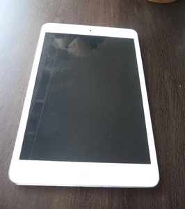 Apple iPad Mini 2 16GB - Wi-Fi - 7.9in Tablet - Silver/White-powers up but passw - Picture 1 of 8