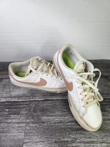 Size 9.5 - Nike Court Legacy Next Nature White Rose Whisper W - Picture 1 of 12