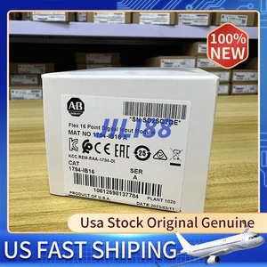 Nuevo módulo de entrada de E/S flexible Allen Bradley 1794-IB16 SER A 1794-IB16 sellado - Imagen 1 de 6