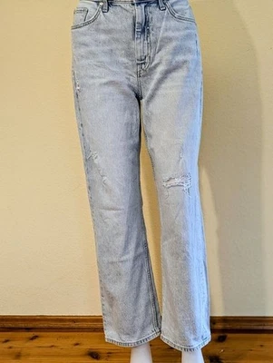 "s.Oliver" Stretch Jeans, Gr. M / 38 - mit Pailletten in den Rissen - sehr gut - Bild 1 von 4
