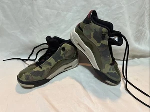 Air Jordan Dub Zero Camo Green Sneaker, Größe 5 Youth - Bild 1 von 10