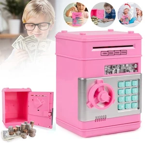 Electronic Money Box for Kids Large Capacity Music Silent Mode Gift - Picture 1 of 15