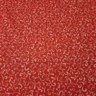 23" Baby Beluga P&B Textiles Tonal Red Curls Whale Spout - Image 1 of 3