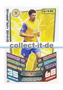 Match Attax 13/14 - 52 - Dennis Kruppke