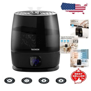 6L Cool and Warm Mist Ultrasonic Humidifier - Quiet, Smart Bedroom Essential - Picture 1 of 10
