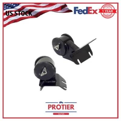 Front Left & Right Motor Mount 2PCS Set for 1993-1998 Jeep Grand Cherokee 4.0L - Image 1 of 3