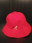 Kangol Vintage Red Bucket Hat, Size L.