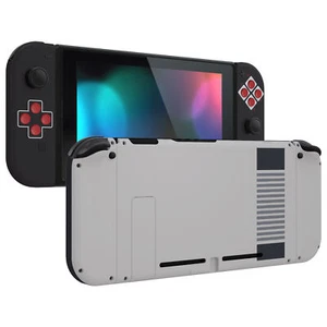 Soft Touch NES Style Console Back Plate W/ Controller Shell for Nintendo Switch - Picture 1 of 11