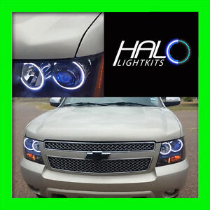 2007-2014 CHEVY TAHOE White Plasma Headlight Halo Ring Kit by Oracle Lighting