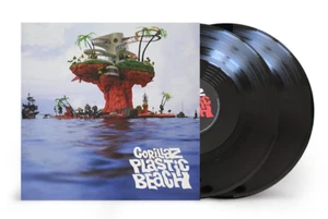 Gorillaz : Plastic Beach (2019 Reissue Black Vinyl 2LP, Gatefold) NEW/SEALED - Picture 1 of 5