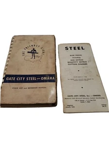 Steel and Aluminum Stock List and Reference Manual, Gage City Steel-Spiral-bound - Picture 1 of 8