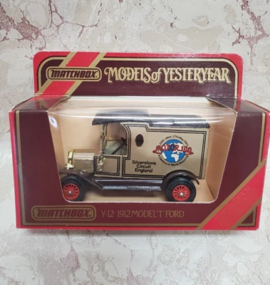 Models of Yesteryear Y12 1912 Ford T van issue 5  Motor 100 Silverstone 1985 NEW - Image 1 of 4
