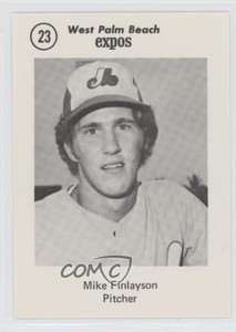 1975 Sussman West Palm Beach Expos Mike Finlayson #23