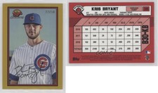 2019 Bowman 30th Anniversary Chrome Gold Refractor /50 Kris Bryant #B30-KB