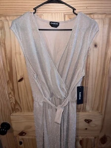 NWT XL- Bebe gold dress- Very Cute - Picture 1 of 4