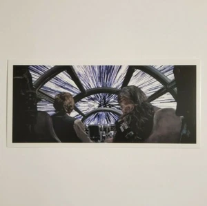 Han Solo Chewbacca Millennium Falcon Postcard Star Wars A New Hope - Picture 1 of 5