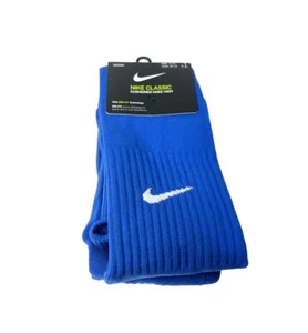 Nike Classic Cushioned Knee High Men’s L 8-12 Soccer Socks Style SX5728-460 NEW - Picture 1 of 4