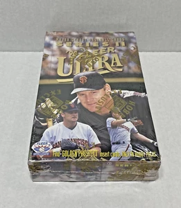 1996 FLEER ULTRA Baseball Series 2 FACTORY SEALED HOBBY BOX Exclusive 24 PACKS - Picture 1 of 4
