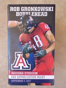 Rob Gronkowski University of Arizona SGA Bobblehead 9/2/2017 Patriots Bucs GRONK - Picture 1 of 7