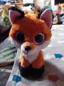 Ty Beanie Boos Slick The Fox, Small Plush Soft Toy