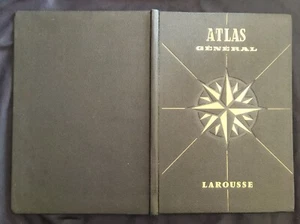 Larousse: Atlas Général. Maquette de présentation avec cartes en couleurs - Picture 1 of 10