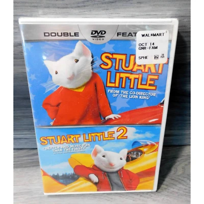 Stuart Little & Stuart Little 2 DVD Double Feature New Factory Sealed Foto 1 de 4