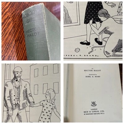 NOBODY'S GIRL - Hector Malot Illus. by Isobel R. Beard 1938 1st Edition - Image 1 of 4