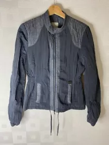 Women's Diesel Full Zip Grey Jacket Corpo Body UK Small - Picture 1 of 5