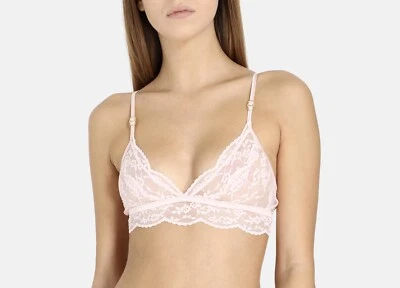 Новый с ярлыками Stella McCartney женщин розовый Clementine скольжения мягкий чашка бюстгальтер размер L - Изображение 1 из 3