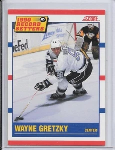 1990-91 Wayne Gretzky Score Red Hockey Card #347 Los Angeles Kings - Imagen 1 de 2