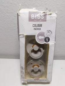 Bibs Pink Colour Pacifier Latex Round Size 1 New  0+ Months - Picture 1 of 1