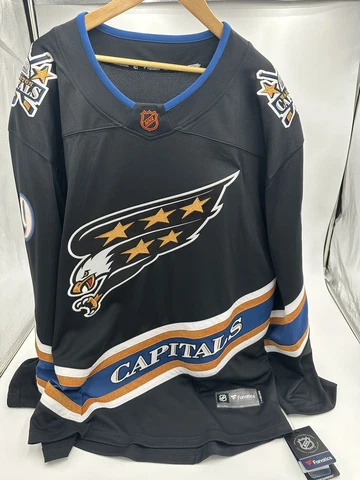 NICKLAS BACKSTROM WASHINGTON CAPITALS REVERSE RETRO 2.0 JERSEY SIZE XXL Cover
