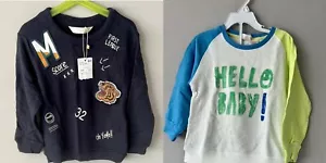 Zara & Mango boy Jumper Age 4 X 2 - Picture 1 of 6