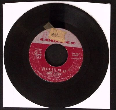 JOHNNY TILLOTSON NEVER LET ME GO/WHY DO I LOVE YOU SO VINYL 45 VG 36-28 - Image 1 of 2
