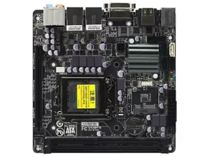 For GIGABYTE B75N motherboard LGA1155 DDR3 16G DVI+HDMI M-ATX tested oK - Picture 1 of 3