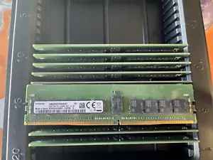 32GB PC4-25600R 3200MHZ DDR4 1RX4 32GB DDR4 SERVER MEMORY M393A4G40AB3-CWEBQ - Picture 1 of 3