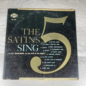 The Five 5 Satins Sing Vinyl LP Ember Records ELP 100 - Picture 1 of 20