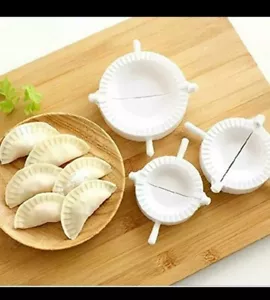 3 Dumpling Mould Pasty Pastry Press Dough Dimsum Maker Set Empanada Calzone Mold - Picture 1 of 2