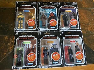 6 Star Wars Retro Vintage Obi Wan Kenobi full set Darth Reva Fifth Grand Ned-B - Picture 1 of 12