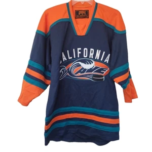 Flow California Wave Hockey Club Team Game Jersey Youth L/XL Blue Orange - Picture 1 of 11