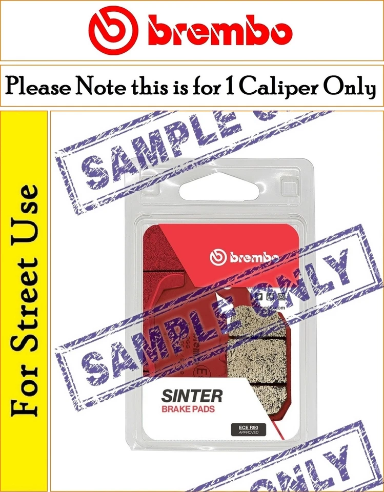 Kawasaki ZZ-R ABS 1400 D 2008-2011 [Rear Sintered Brake Pads] [Brembo SP Series] - Image 1 of 1