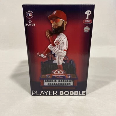 Archie Bradley Philadelphia Phillies Hollywood Bobblehead New In Box NIB - Image 1 of 4