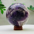 634G Natural Dream Amethyst Quartz Sphere Crystal Ball Healing Reiki Decoration