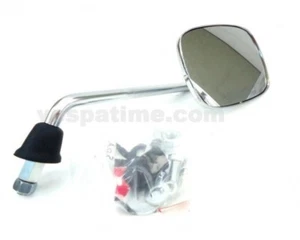 Specchietto Vespa sinistro CROMATO rettangolare - OMOLOGATO - Imagen 1 de 1
