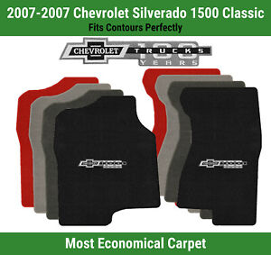 Lloyd Velourtex Front Mats for '07 Silverado 1500 w/Chevy Trucks Centennial